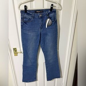 2/$25 Dollhouse Medium Blue Straight Leg Jeans